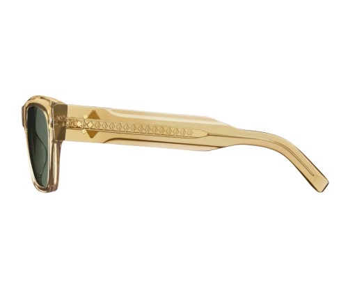 Dior CD DIAMOND S2I - 78C0 Z - 54 Lunettes de soleil Or Angulaire
