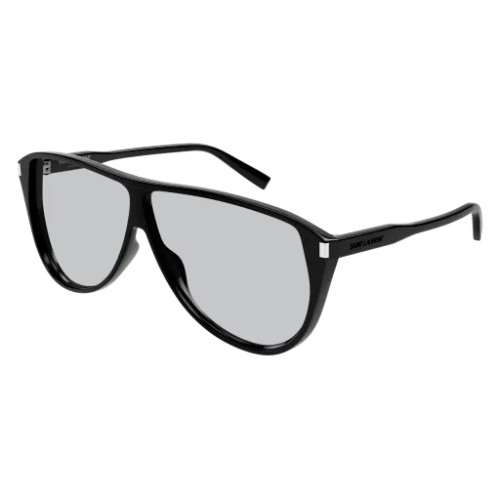 Saint Laurent SL 731 GASPAR - 001 - 65 Lunettes de soleil Noir Pilote (Aviateur)
