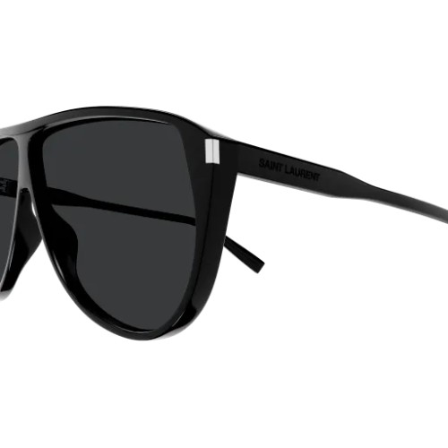 Saint Laurent SL 731 GASPAR - 002 - 65 Lunettes de soleil Noir Pilote (Aviateur)