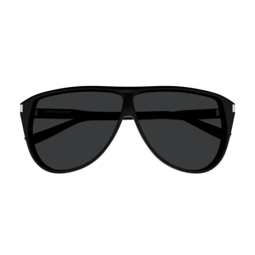 Saint Laurent SL 731 GASPAR - 002 - 65 Lunettes de soleil Noir Pilote (Aviateur)