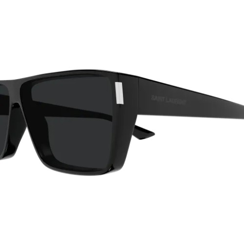Saint Laurent SL 757 - 001 - 64 Lunettes de soleil Noir Angulaire