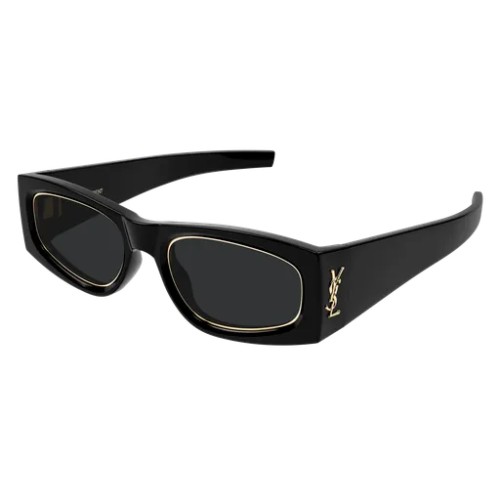 Saint Laurent SL M140 RIM - 001 - 54 Lunettes de soleil Noir Ovale