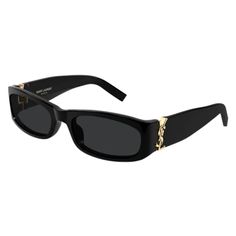 Saint Laurent SL M152 - 001 - 55 Lunettes de soleil Noir Angulaire