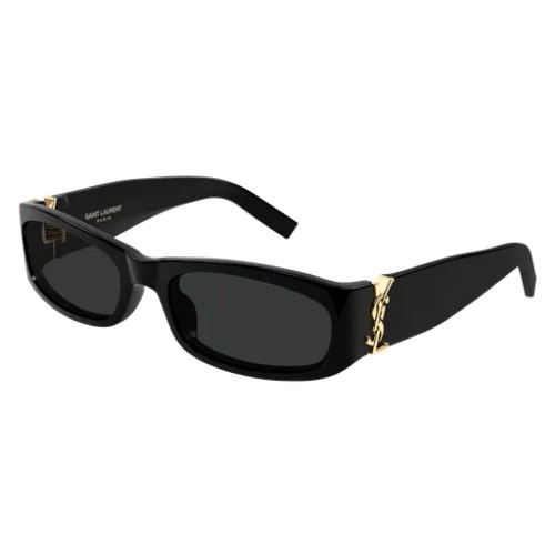 Saint Laurent SL M152 - 001 - 55 Lunettes de soleil Noir Angulaire