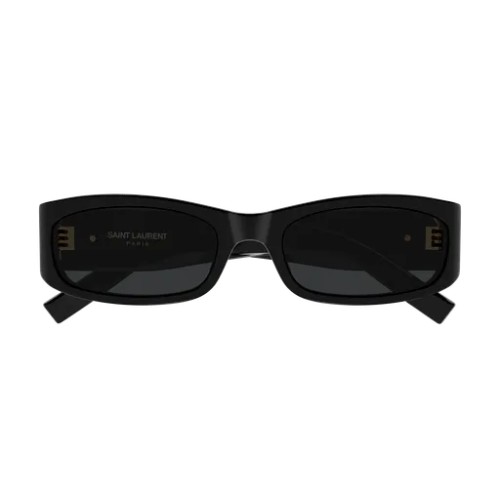Saint Laurent SL M152 - 001 - 55 Lunettes de soleil Noir Angulaire