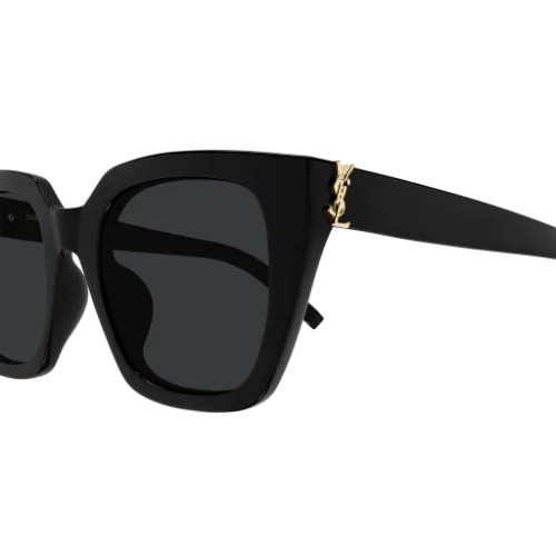 Saint Laurent SL M143 - 001 - 51 Lunettes de soleil Black Square