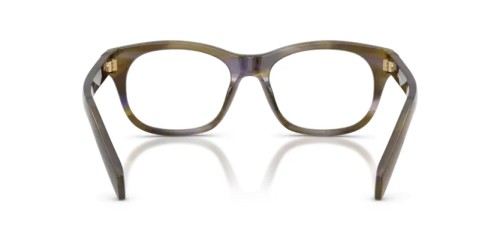 PRADA PR C13V - 23G1O1 - 54 Cadres optiques Rayé lagune Coussin