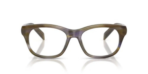PRADA PR C13V - 23G1O1 - 54 Cadres optiques Rayé lagune Coussin