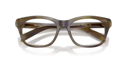 PRADA PR C13V - 23G1O1 - 54 Cadres optiques Rayé lagune Coussin