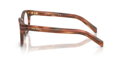 PRADA PR C13V - 24G1O1 - 54 Cadres optiques Chêne rayé Coussin