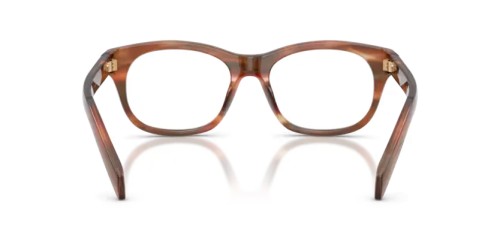 PRADA PR C13V - 24G1O1 - 54 Cadres optiques Chêne rayé Coussin