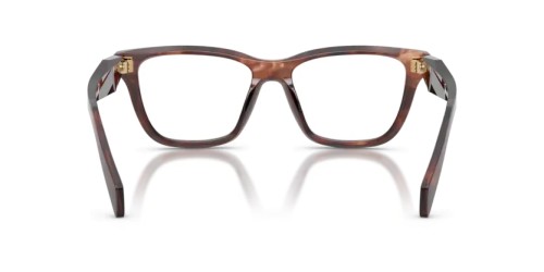 PRADA PR C10V - 14P1O1 - 54 Cadres optiques Caramel écaille Papillon