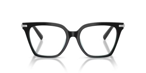 TIFFANY & CO. TF2284B - 8055 - 53 Cadres optiques Noir sur tiffany-bleu Angulaire