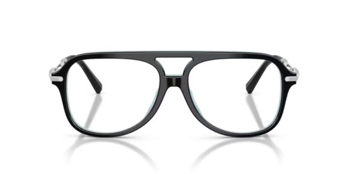 TIFFANY & CO. TF2283 - 8055 - 56 Cadres optiques Noir sur tiffany-bleu Pilote (Aviateur)