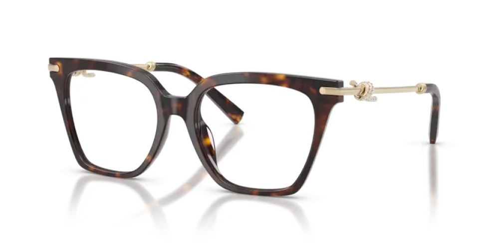 TIFFANY & CO. TF2284B - 8015 - 53 Cadres optiques Havane Angulaire