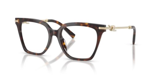 TIFFANY & CO. TF2284B - 8015 - 53 Cadres optiques Havane Angulaire