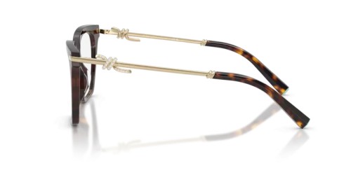 TIFFANY & CO. TF2284B - 8015 - 53 Cadres optiques Havane Angulaire