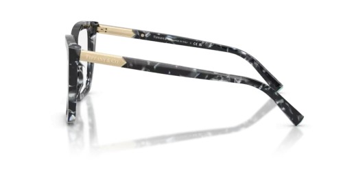 TIFFANY & CO. TF2278 - 8428 - 53 Cadres optiques Havane nacré Angulaire
