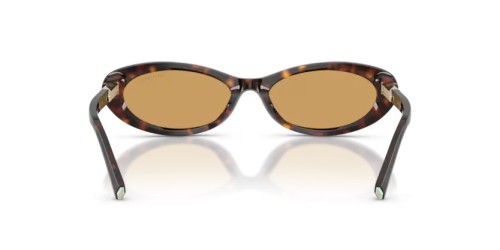 TIFFANY & CO. TF4250 - 801574 - 56 Lunettes de soleil Havane Ovale