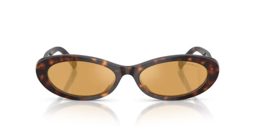 TIFFANY & CO. TF4250 - 801574 - 56 Lunettes de soleil Havane Ovale