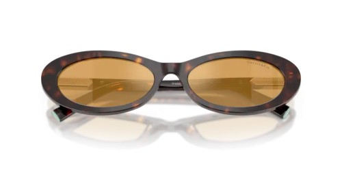 TIFFANY & CO. TF4250 - 801574 - 56 Lunettes de soleil Havane Ovale