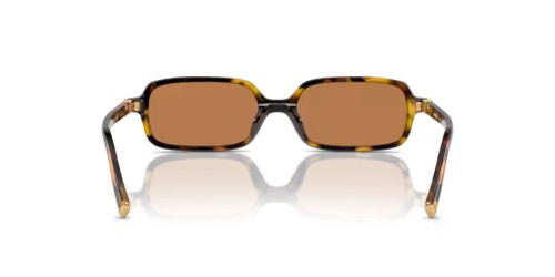 MIU MIU MU 11ZS - VAU2Z1 - 51 Lunettes de soleil Havane miel Rectangle