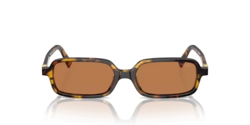 MIU MIU MU 11ZS - VAU2Z1 - 51 Lunettes de soleil Havane miel Rectangle