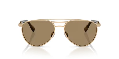 BRUNELLO CUCINELLI BC2007SM - 501653 - 56 - PLAQUÉ OR (GOLD PLATED) Lunettes de soleil Plaqué or Pilote (Aviateur)