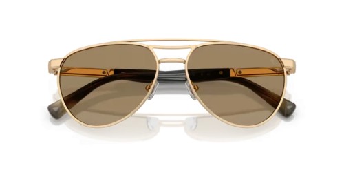 BRUNELLO CUCINELLI BC2007SM - 501653 - 56 - PLAQUÉ OR (GOLD PLATED) Lunettes de soleil Plaqué or Pilote (Aviateur)