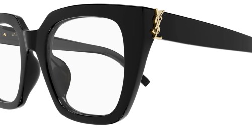 Saint Laurent SL M143 OPT - 001 - 51 Cadres optiques Noir Œil de chat