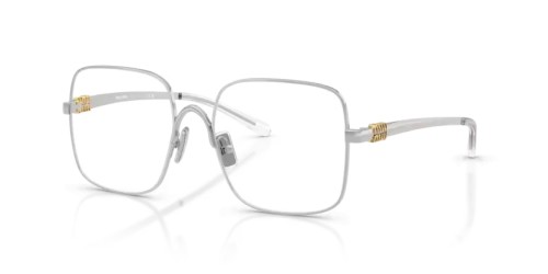 MIU MIU MU 51YV - 1BC1O1 - 53 Cadres optiques Argent Angulaire