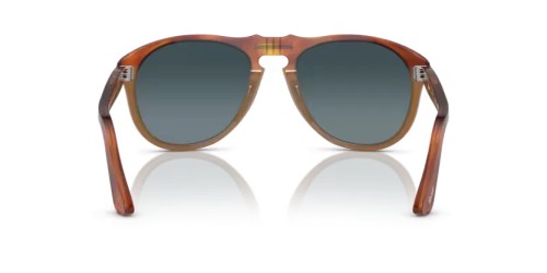 Persol PO0649 - 1025S3 - 54 - AVEC DES VERRES POLARISÉS Lunettes de soleil Résine et sel Pilote (Aviateur)