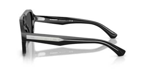 BURBERRY BE4478 - 420687 - 55 Lunettes de soleil Black Pilot (Aviator)