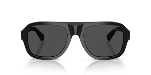 BURBERRY BE4478 - 420687 - 55 Lunettes de soleil Black Pilot (Aviator)