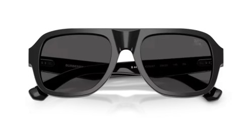 BURBERRY BE4478 - 420687 - 55 Lunettes de soleil Black Pilot (Aviator)