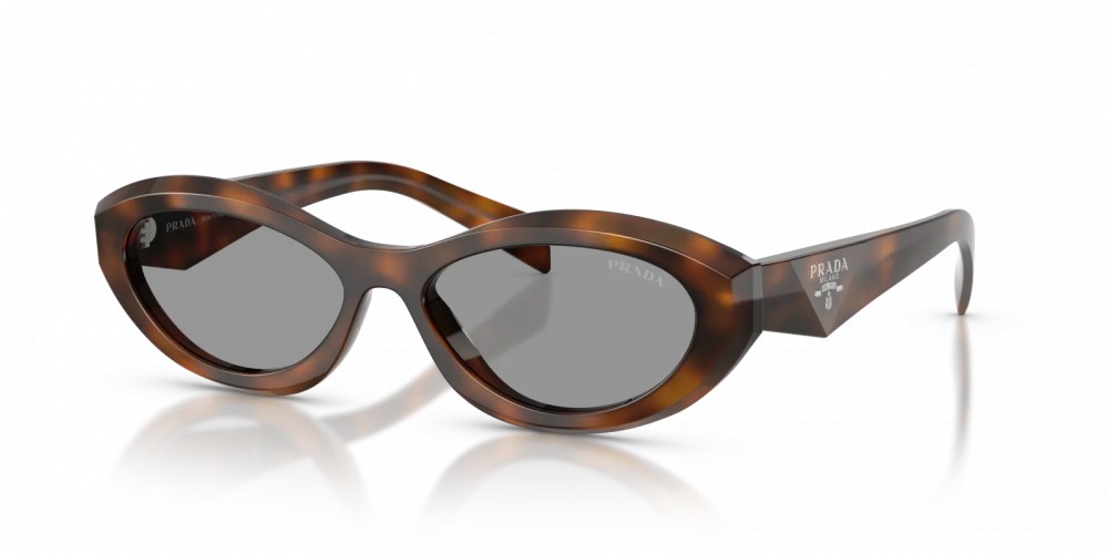 PRADA PR 26ZS - ​20D50Q - ​55 Lunettes de soleil Havanna Oval
