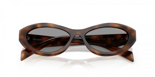 PRADA PR 26ZS - ​20D50Q - ​55 Lunettes de soleil Havanna Oval