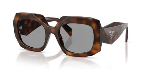 PRADA PR B23S - 20D50Q - 54 Lunettes de soleil Genévrier écaille Angulaire