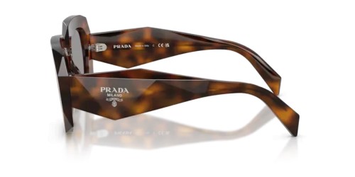 PRADA PR B23S - 20D50Q - 54 Lunettes de soleil Genévrier écaille Angulaire