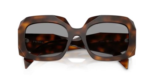 PRADA PR B23S - 20D50Q - 54 Lunettes de soleil Genévrier écaille Angulaire