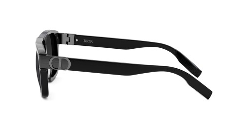 Dior CD ICON S3I - 14A0 V - 55 Lunettes de soleil Noir Angulaire