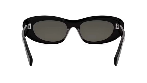 Celine CL40310U - 01A - 54 Lunettes de soleil Noir brillant Œil de chat