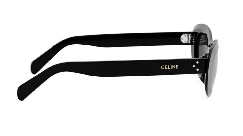 Celine CL40310U - 01A - 54 Lunettes de soleil Noir brillant Œil de chat