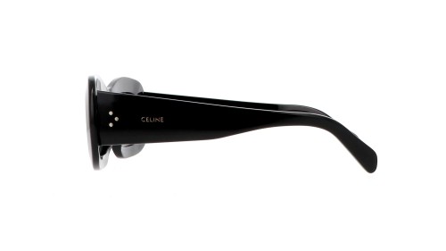 Celine CL40294I - 01A - 53 Lunettes de soleil Noir brillant Angulaire