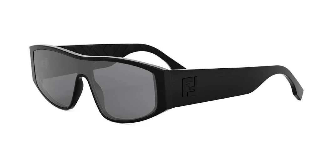 Fendi FE40167I - 01A - 133 Lunettes de soleil Noir Masque