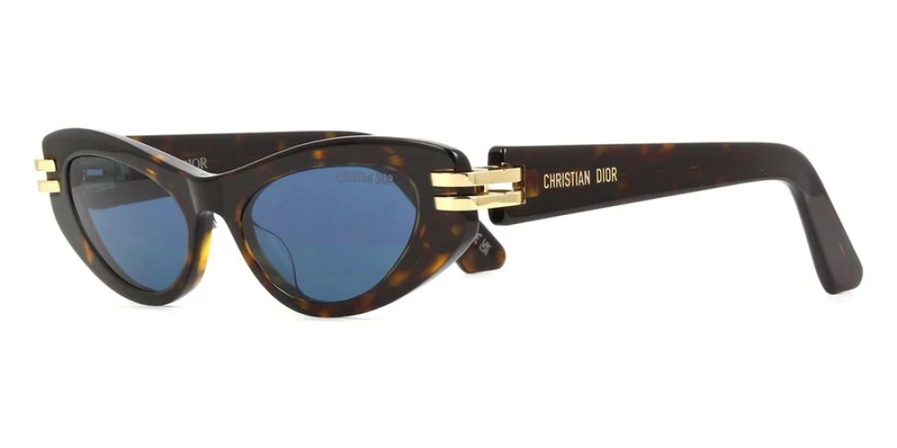 Dior CDIOR B1U - 20B0 D - 50 Lunettes de soleil Havane Œil de chat