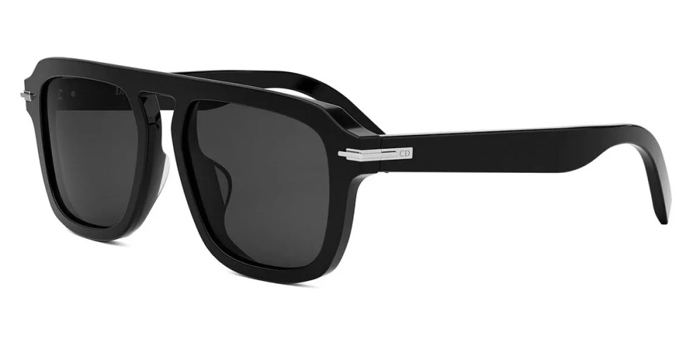 Dior DIORBLACKSUIT S15F - 10A0 - 54 Lunettes de soleil Noir Angulaire