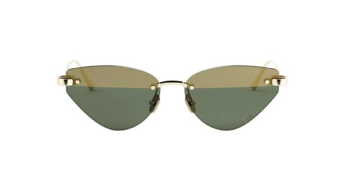 Dior CDIOR B5U - B0C9 - 59 Lunettes de soleil Or pâle Œil de chat