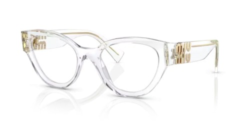 MIU MIU MU 01VV ​ - ​2AZ1O1 - ​52 Cadres optiques Transparent Phantos