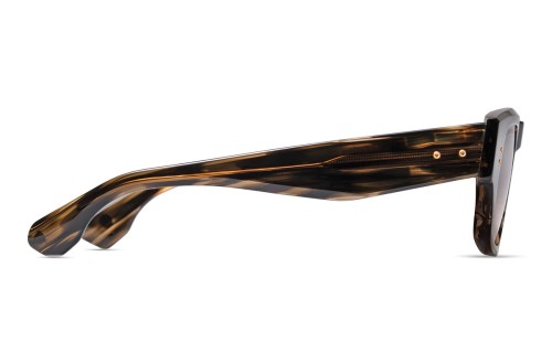 Dita BANTOS DTS723-A - 02 - 51 - LIMITED EDITION Lunettes de soleil Bois brûlé Angulaire